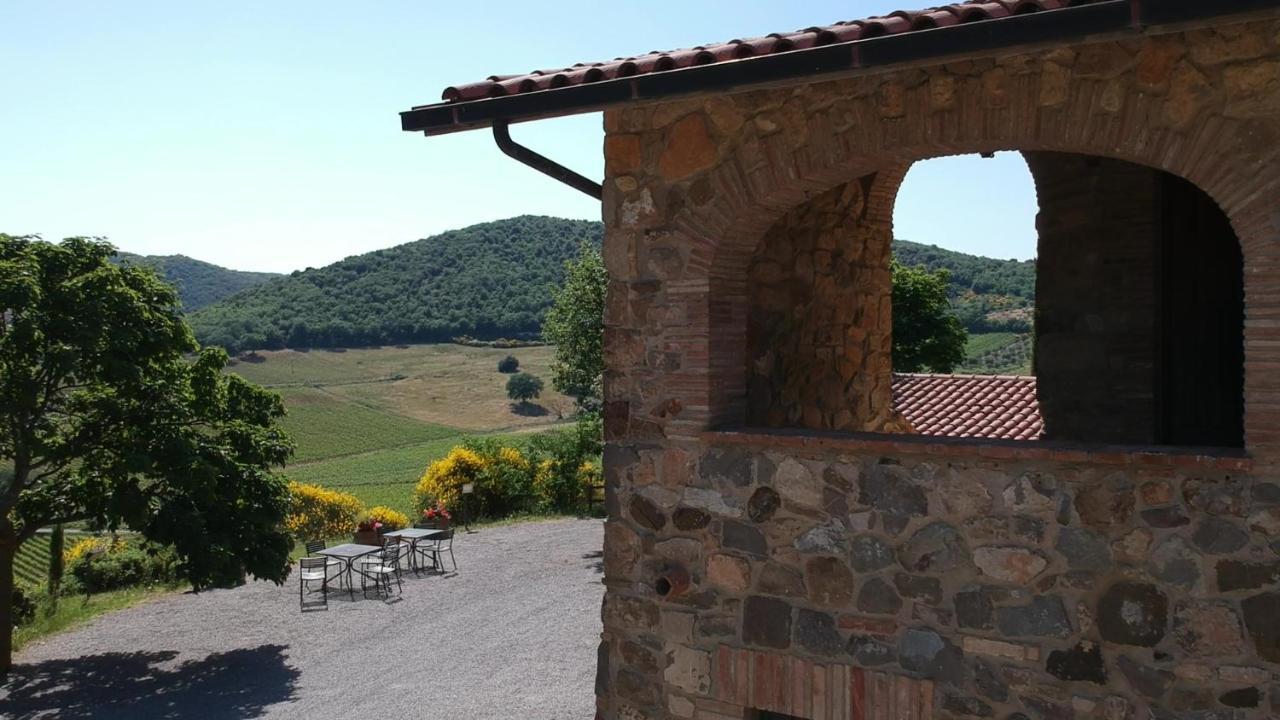 La Poderina Appartamenti Castelnuovo dellʼAbate Exteriör bild