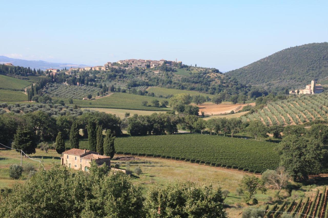 La Poderina Appartamenti Castelnuovo dellʼAbate Exteriör bild